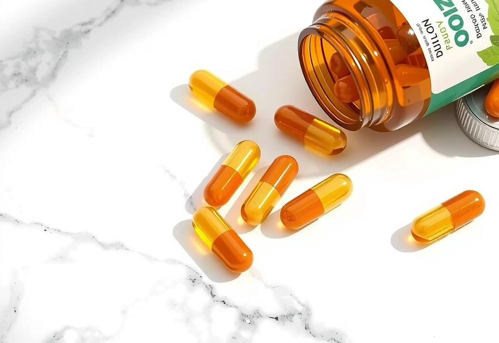 Suplemento de zinc natural en cápsula